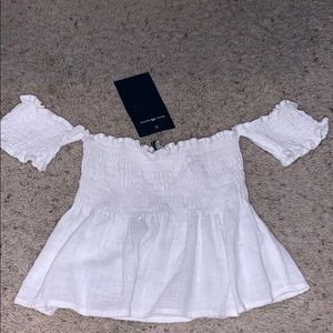 Brandy Melville Crop Off the Shoulders Top